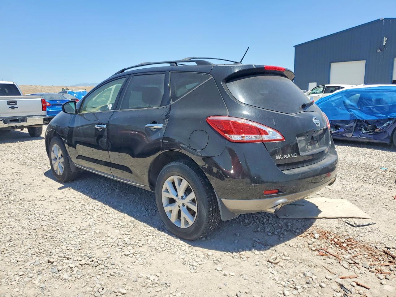 2012 Nissan Murano S Черный vin: JN8AZ1MW5CW230458