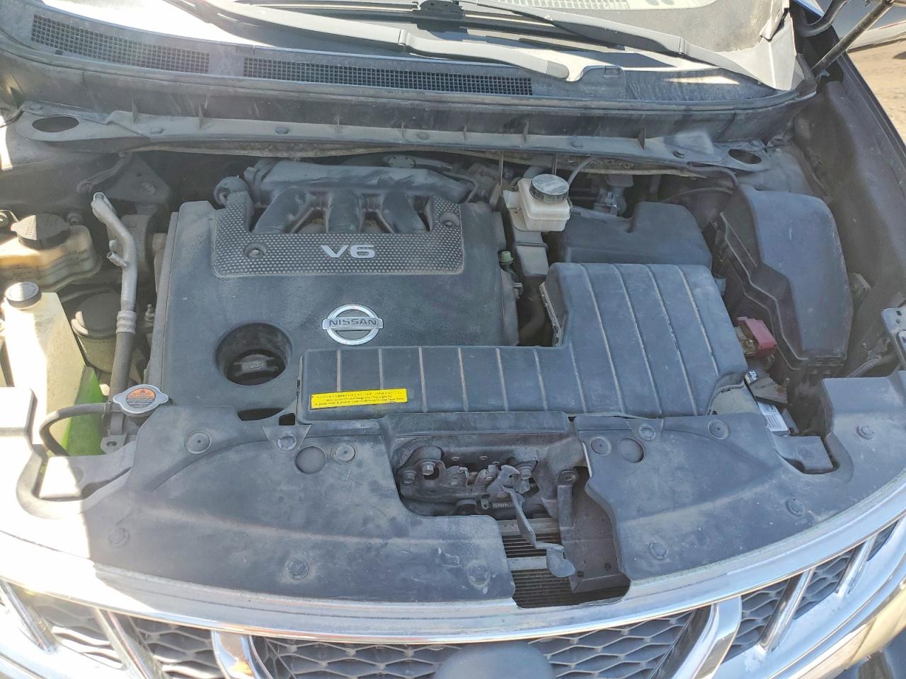 2012 Nissan Murano S Черный vin: JN8AZ1MW5CW230458