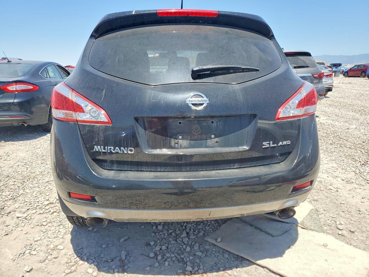 2012 Nissan Murano S Черный vin: JN8AZ1MW5CW230458