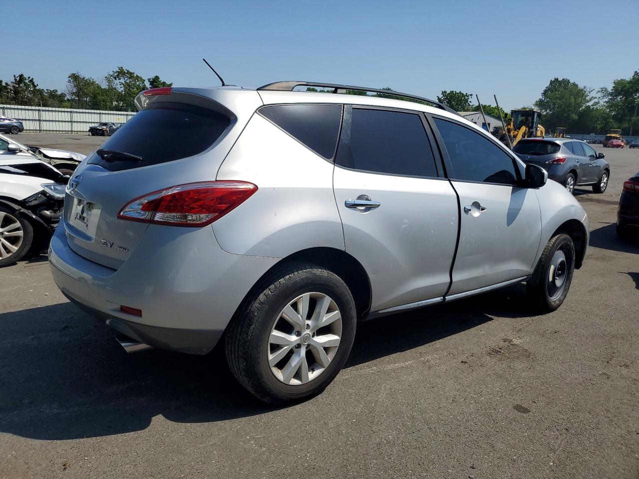 2013 Nissan Murano S Серебряный vin: JN8AZ1MW5DW315706