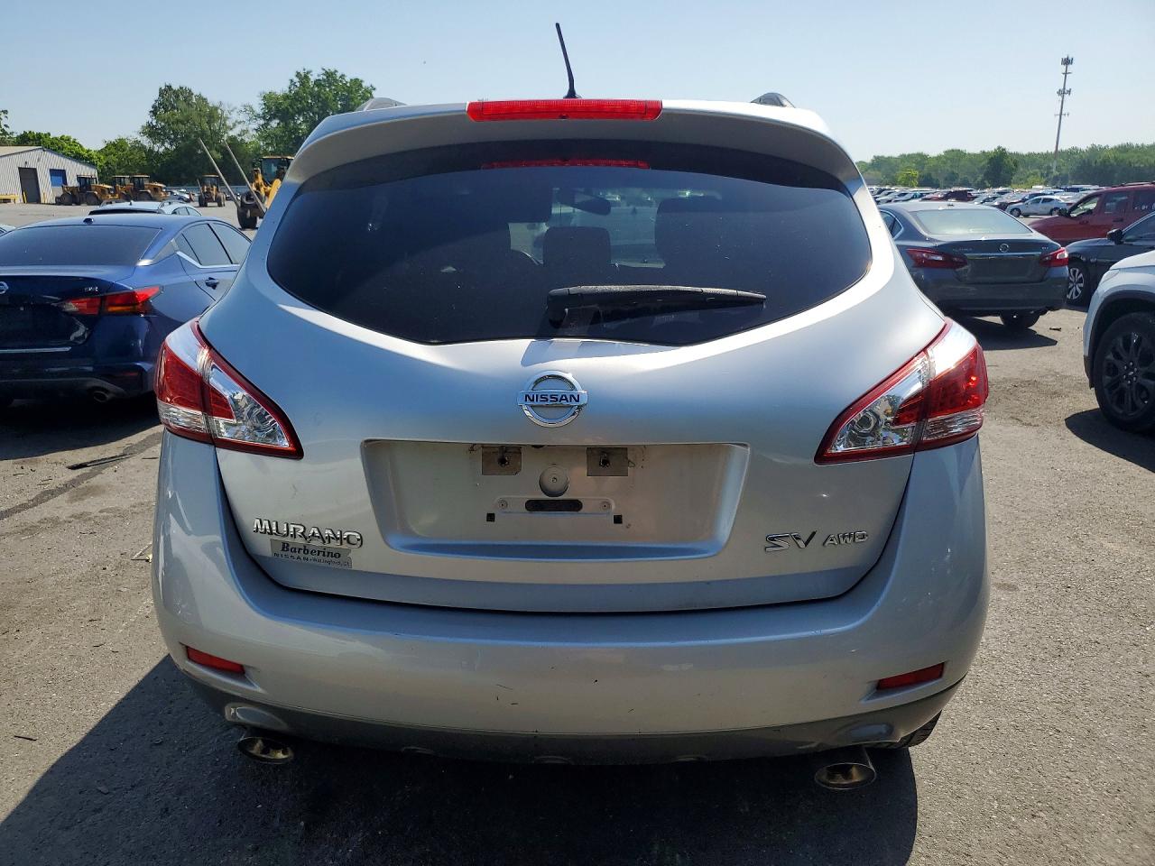 2013 Nissan Murano S Серебряный vin: JN8AZ1MW5DW315706