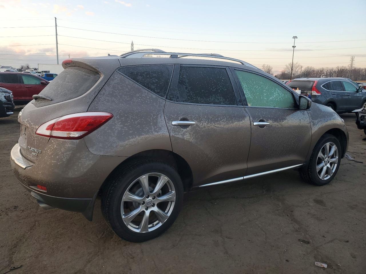 2014 Nissan Murano Le Tan vin: JN8AZ1MW5EW508326