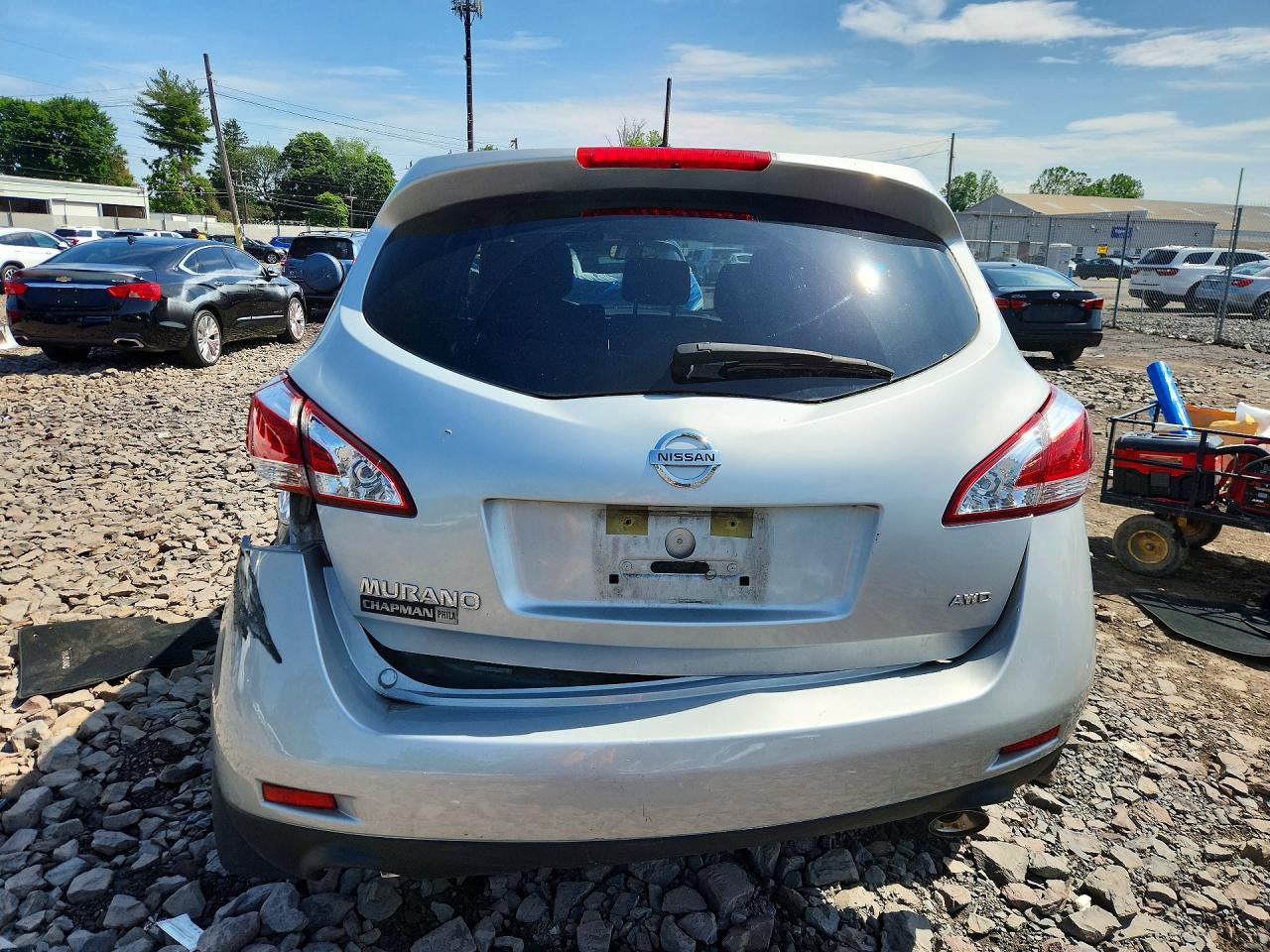 2014 Nissan Murano S Gray vin: JN8AZ1MW5EW520282