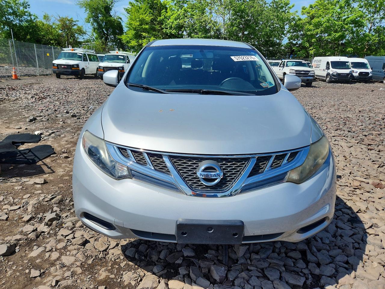 2014 Nissan Murano S Gray vin: JN8AZ1MW5EW520282