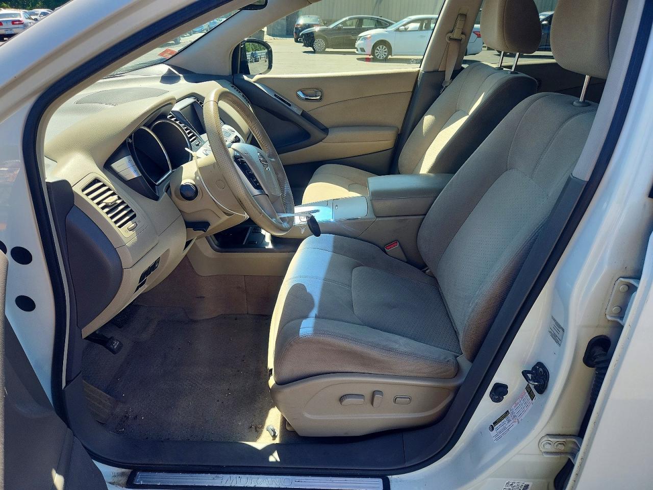 2014 Nissan Murano Sv White vin: JN8AZ1MW5EW527250