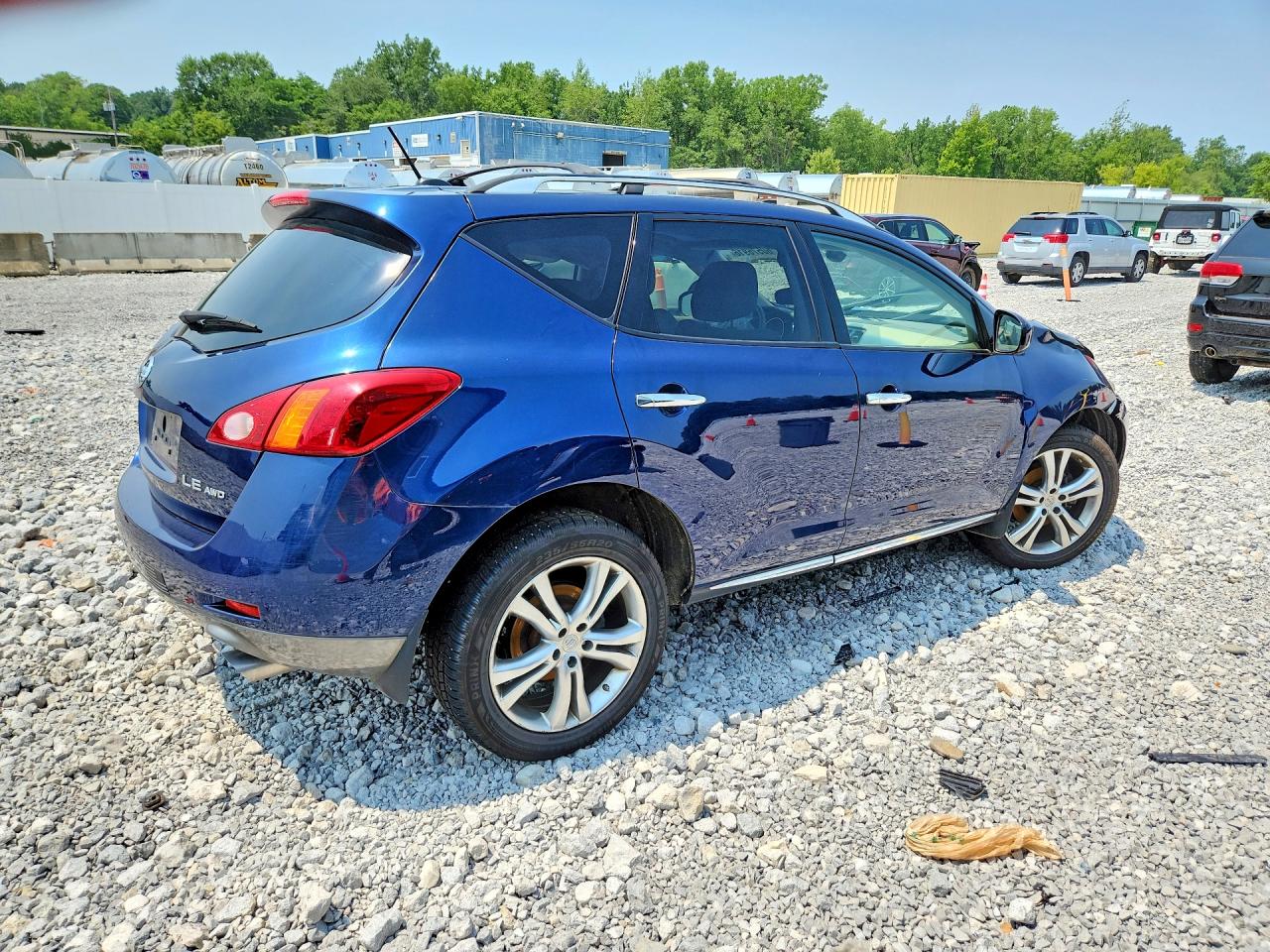 2010 Nissan Murano S Blue vin: JN8AZ1MW6AW106986