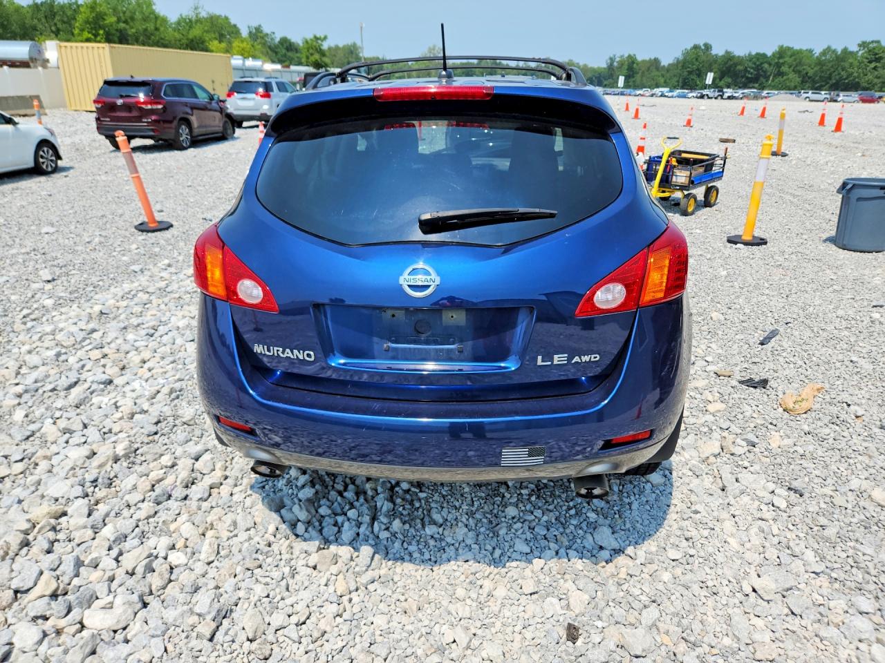 2010 Nissan Murano S Blue vin: JN8AZ1MW6AW106986