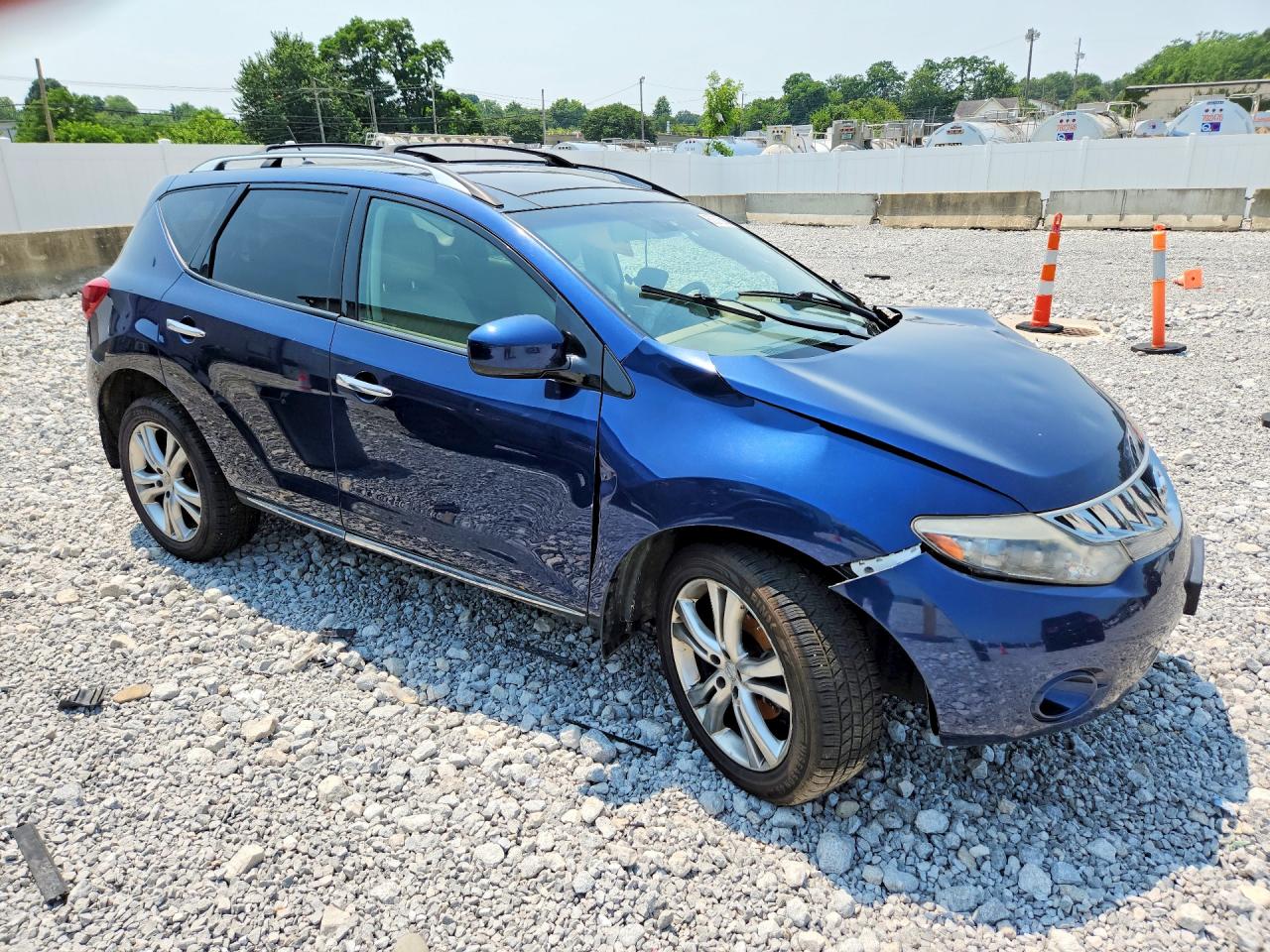 2010 Nissan Murano S Blue vin: JN8AZ1MW6AW106986