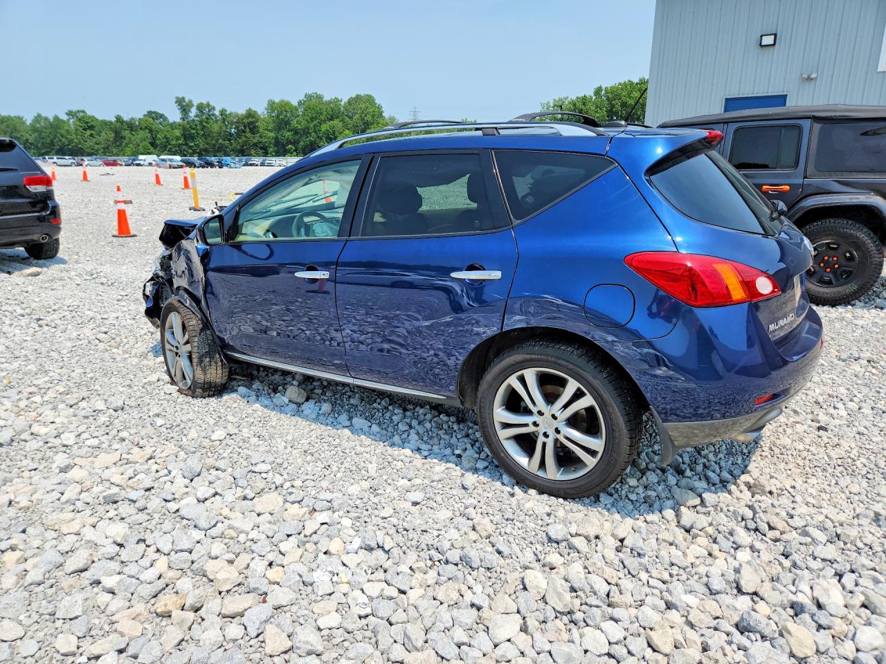2010 Nissan Murano S Blue vin: JN8AZ1MW6AW106986