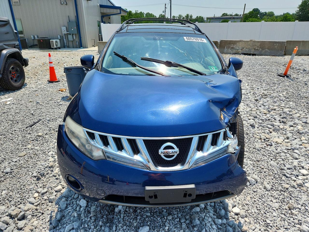 2010 Nissan Murano S Blue vin: JN8AZ1MW6AW106986