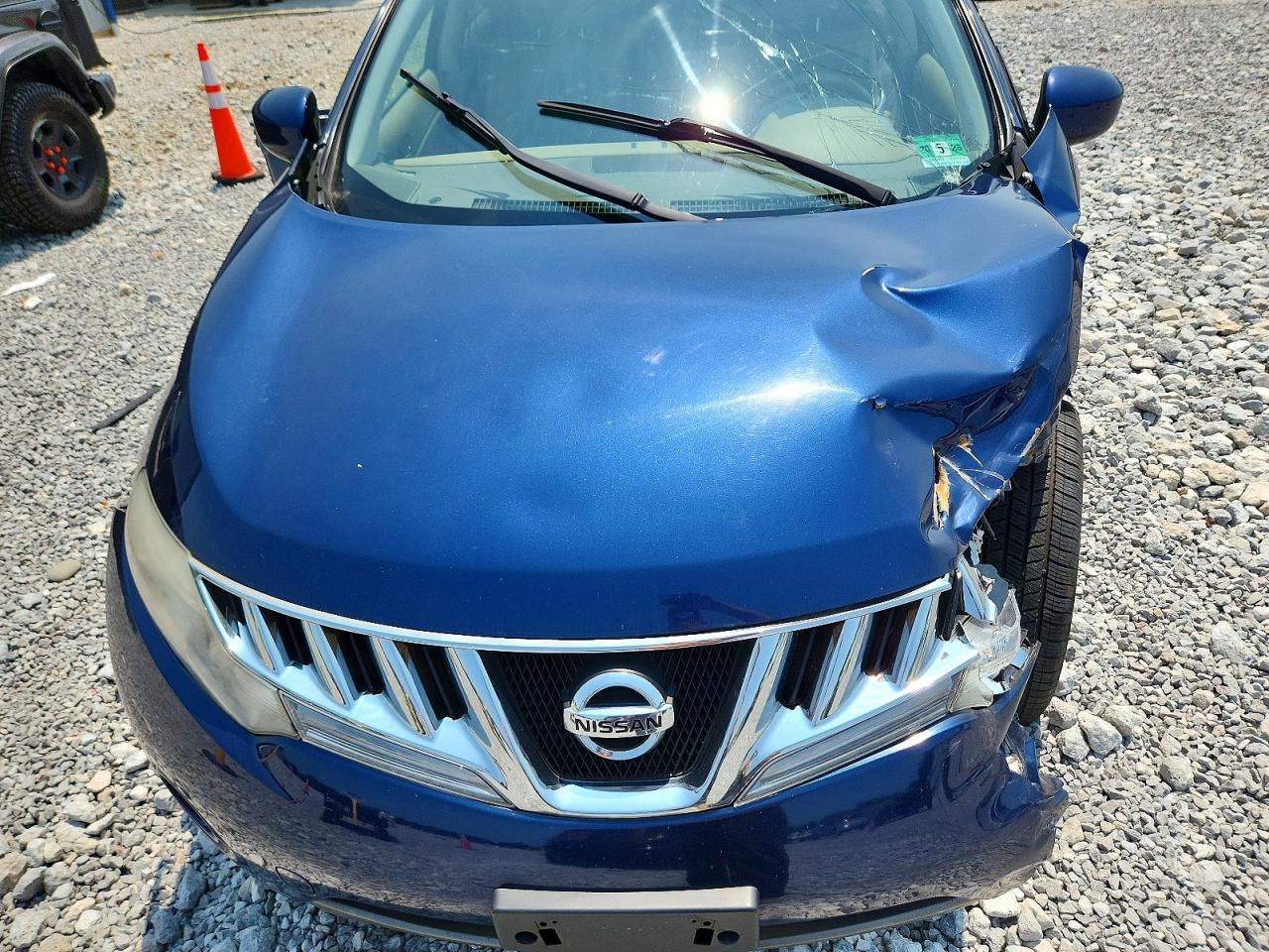 2010 Nissan Murano S Blue vin: JN8AZ1MW6AW106986