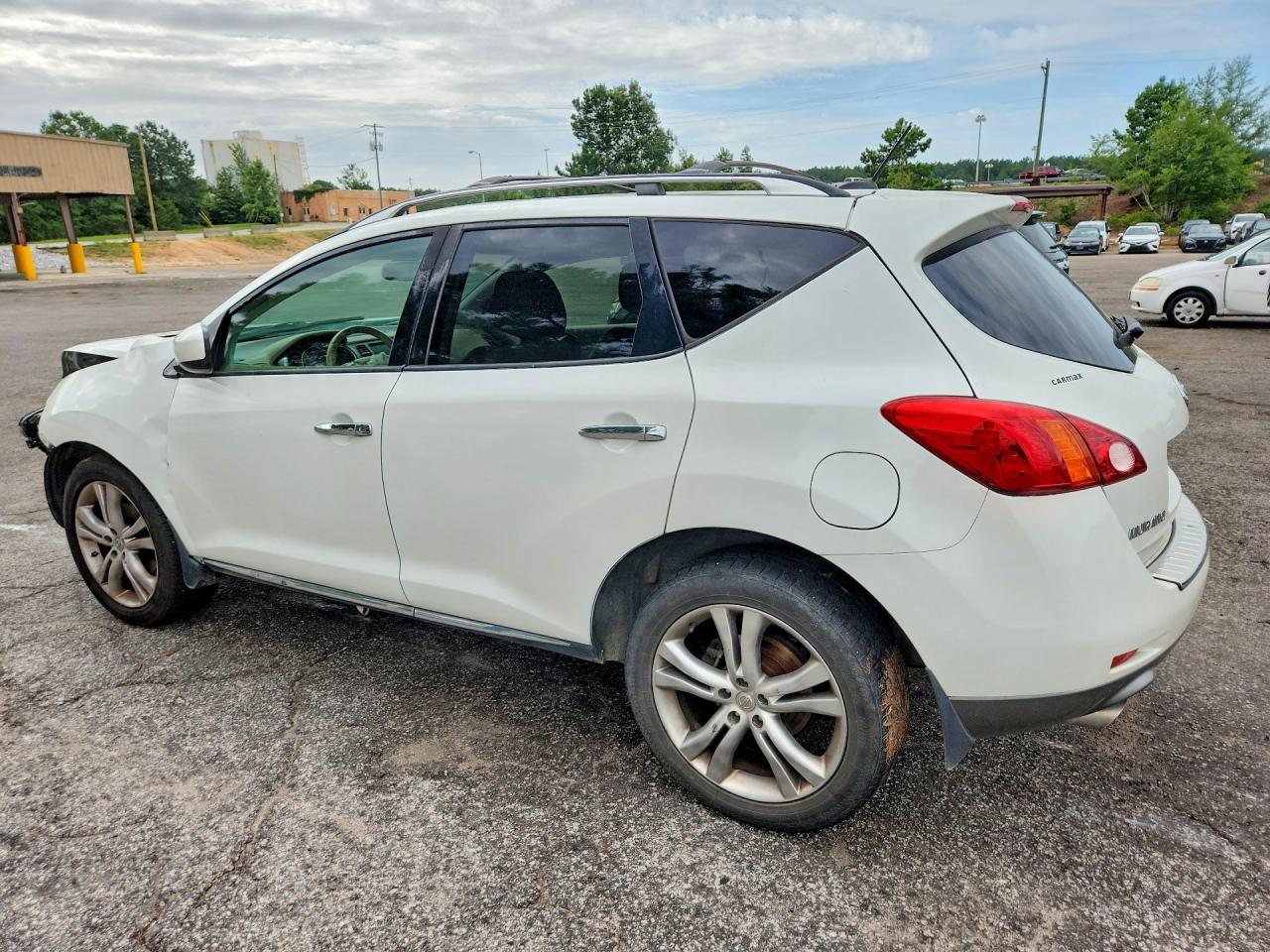 2010 Nissan Murano S Белый vin: JN8AZ1MW6AW108690