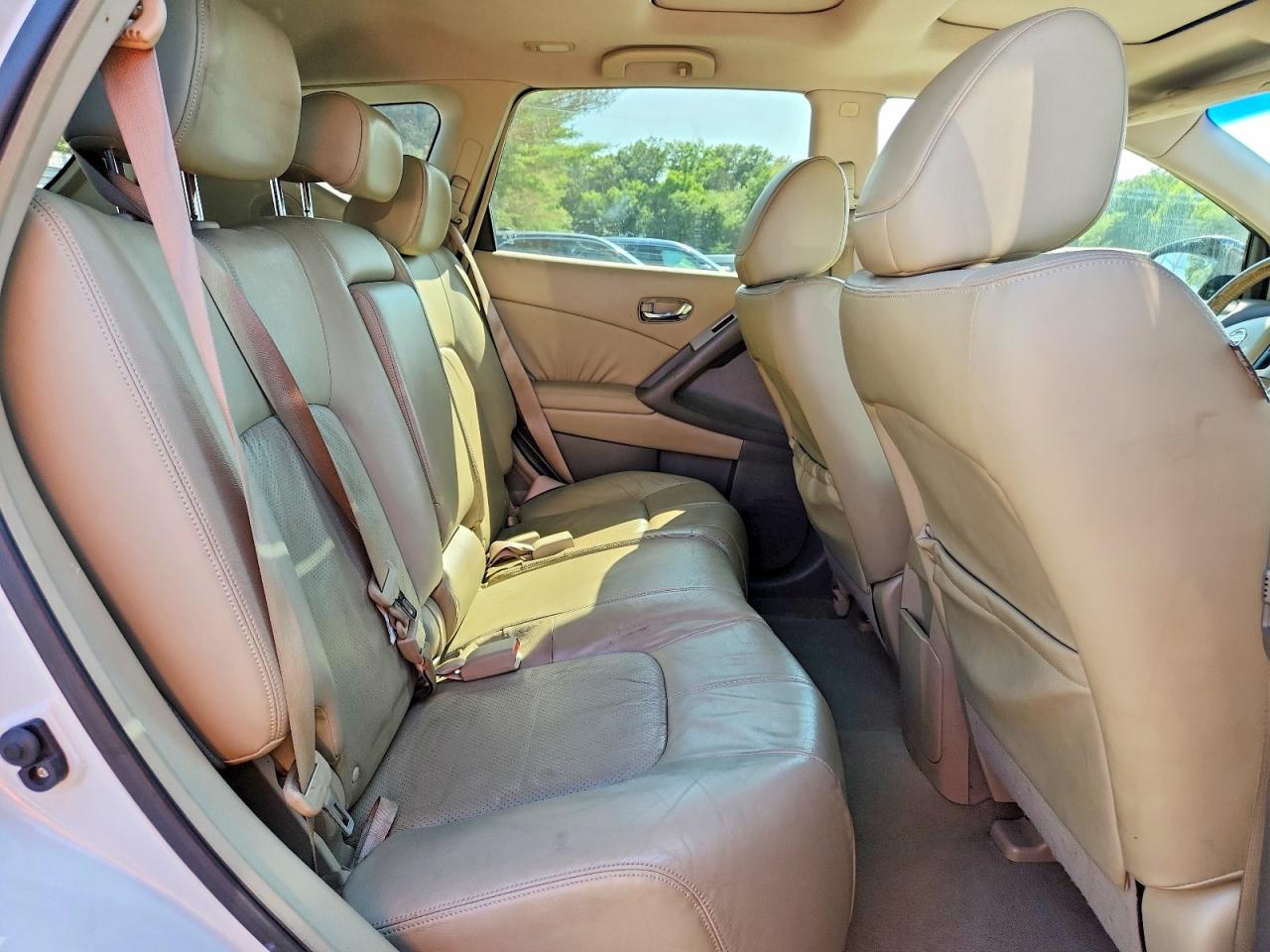 2010 Nissan Murano S White vin: JN8AZ1MW6AW108995