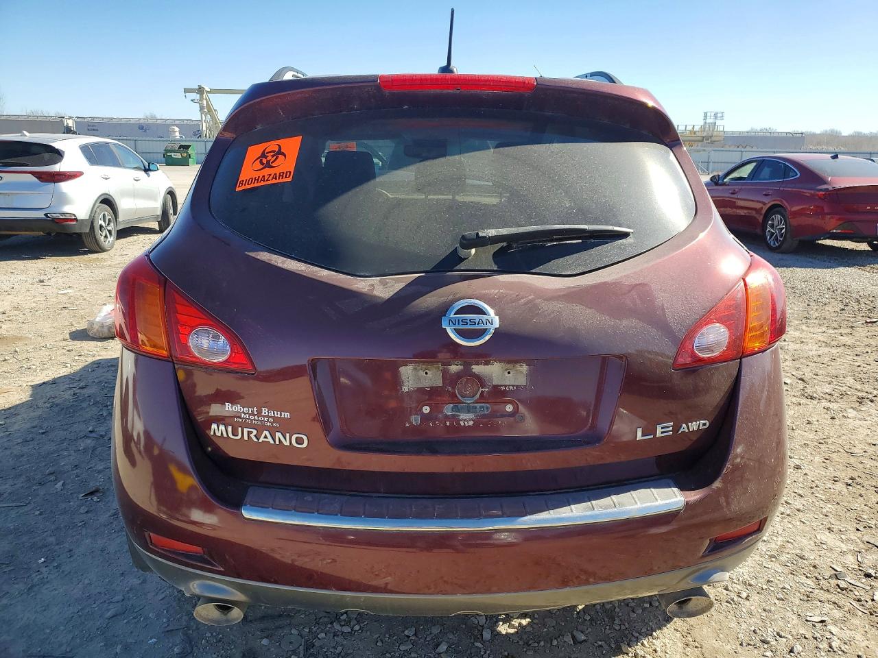 2010 Nissan Murano S Black vin: JN8AZ1MW6AW133847