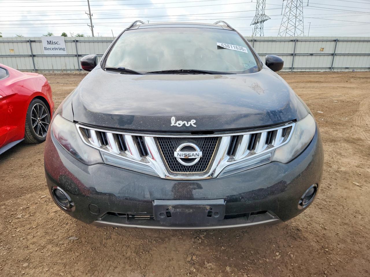 2010 Nissan Murano S Black vin: JN8AZ1MW6AW138059
