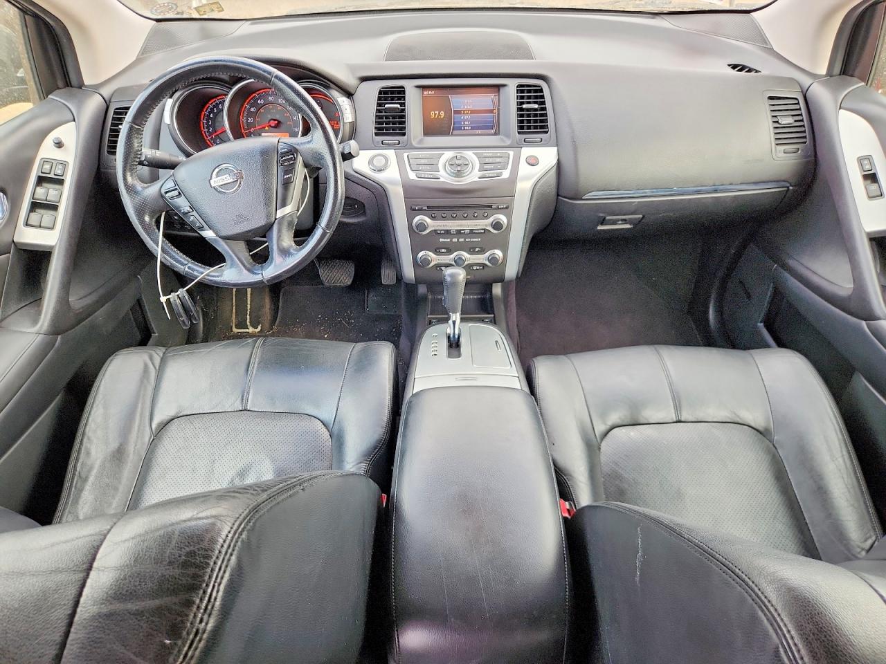 2010 Nissan Murano S Black vin: JN8AZ1MW6AW138059