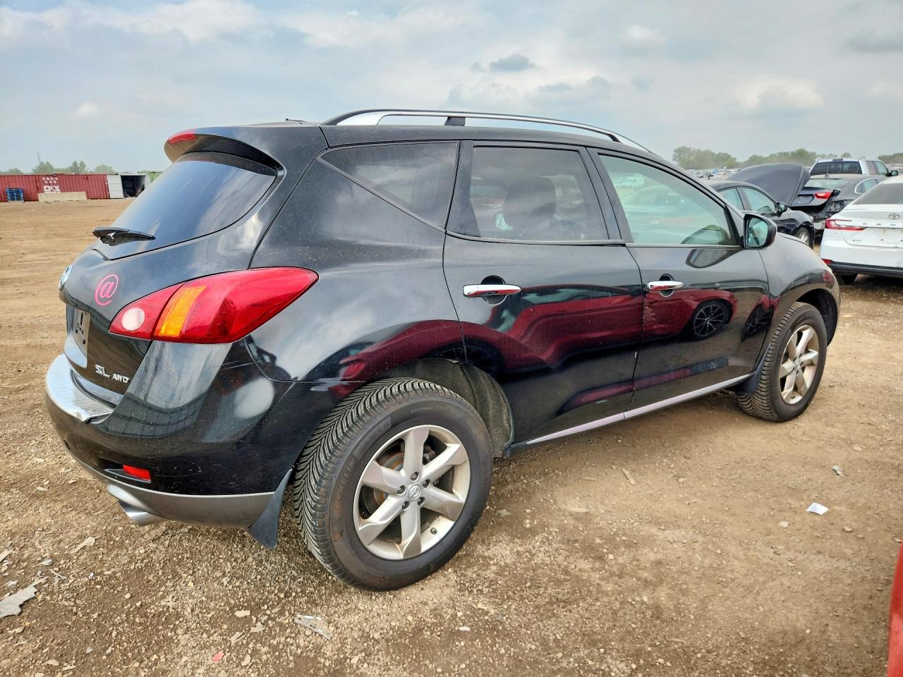 2010 Nissan Murano S Black vin: JN8AZ1MW6AW138059