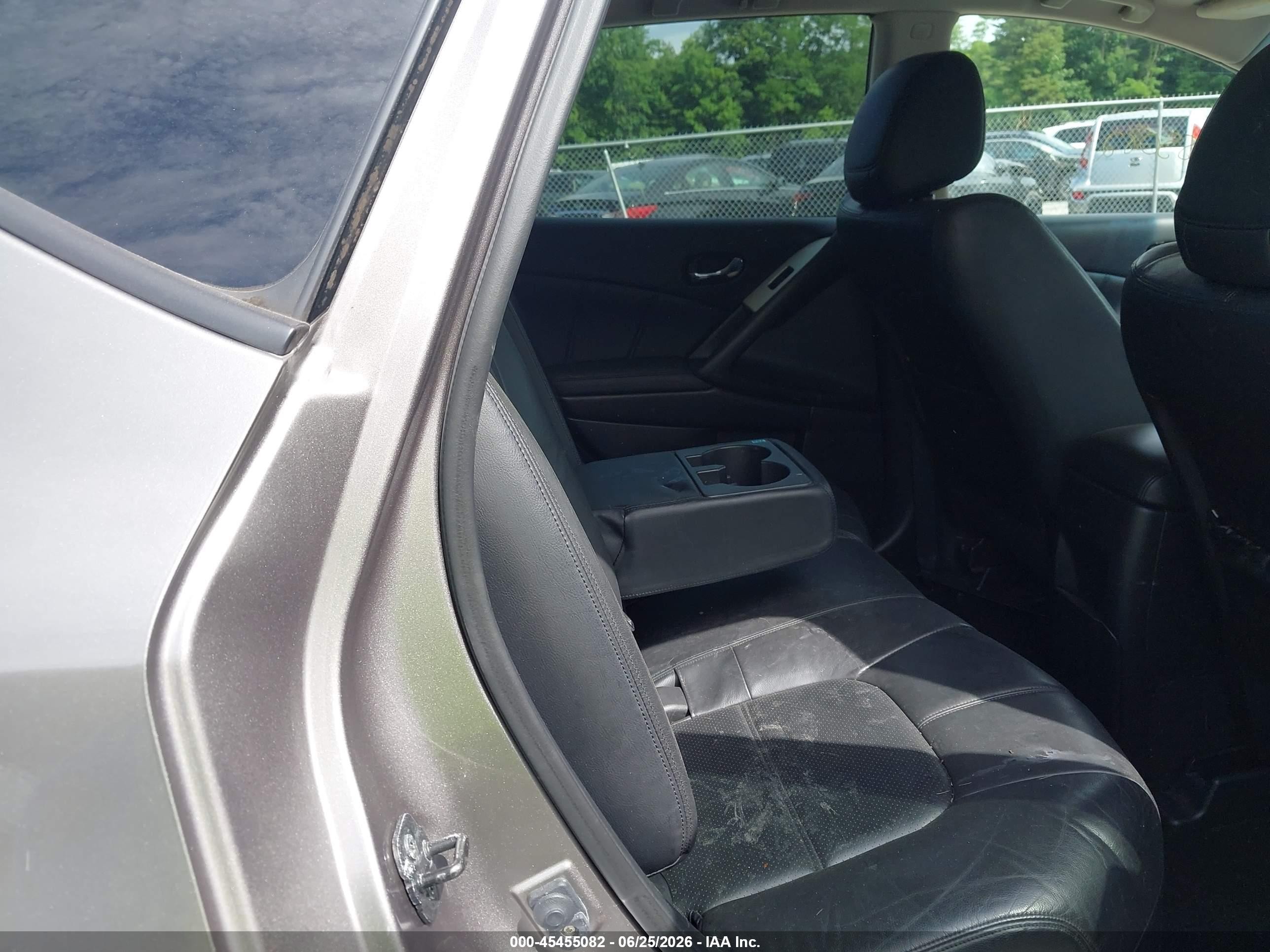 2011 Nissan Murano Sl Gray vin: JN8AZ1MW6BW176733
