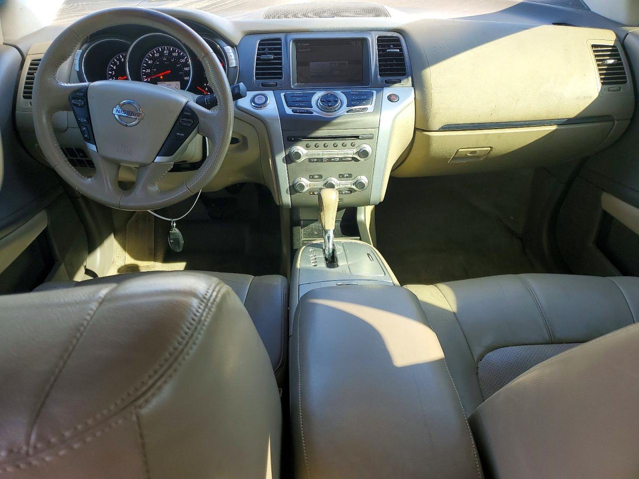 2012 Nissan Murano S White vin: JN8AZ1MW6CW201115