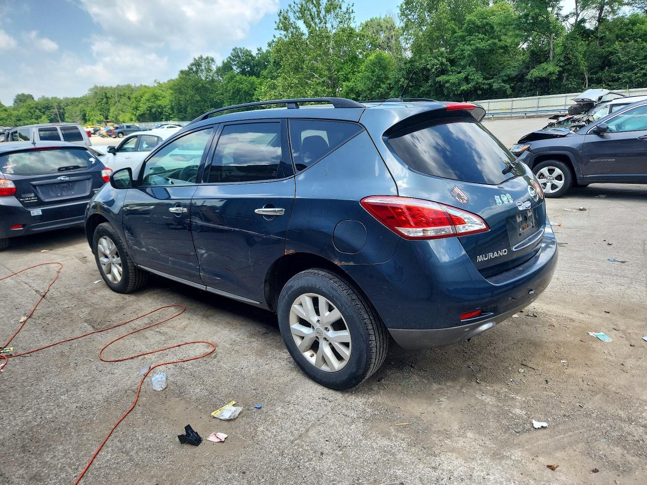 2012 Nissan Murano S Gray vin: JN8AZ1MW6CW220232