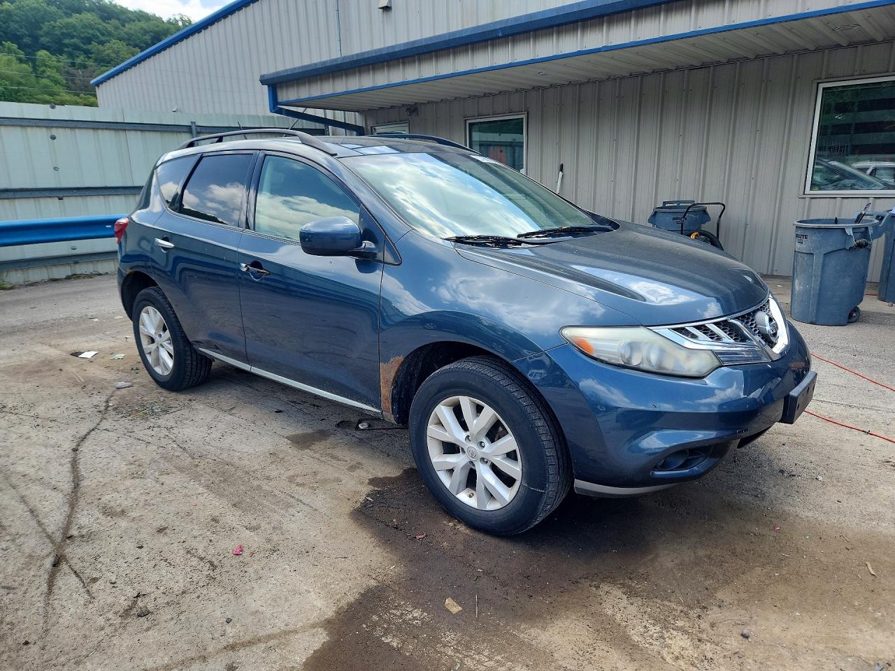 2012 Nissan Murano S Gray vin: JN8AZ1MW6CW220232