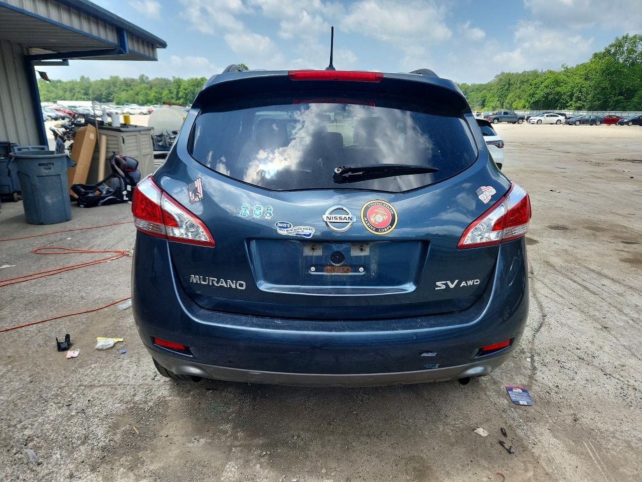 2012 Nissan Murano S Gray vin: JN8AZ1MW6CW220232
