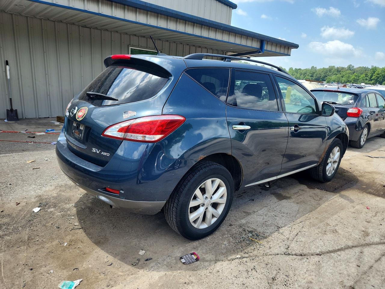 2012 Nissan Murano S Gray vin: JN8AZ1MW6CW220232