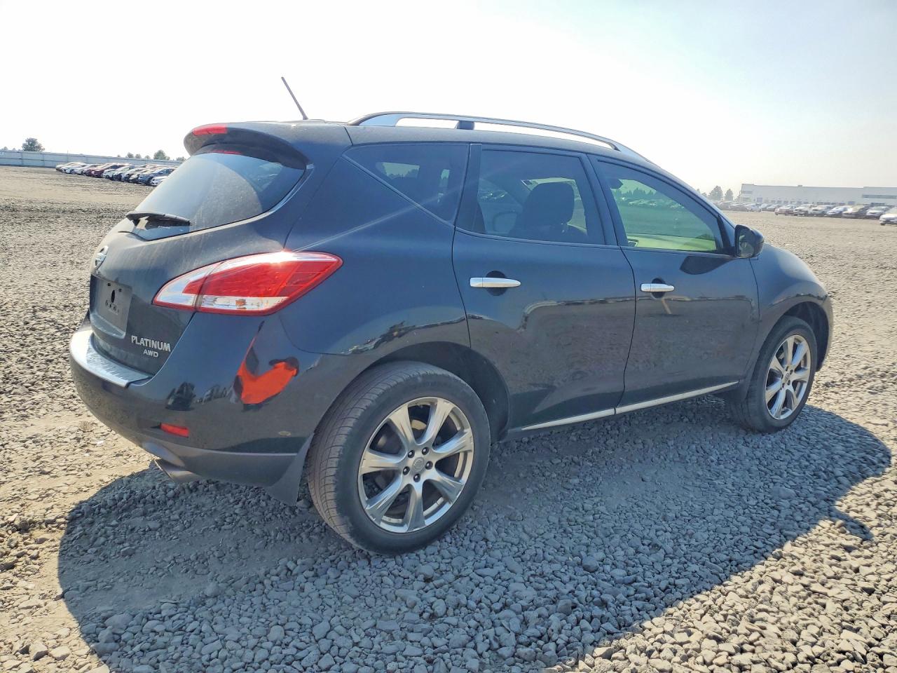 2012 Nissan Murano S Black vin: JN8AZ1MW6CW220747