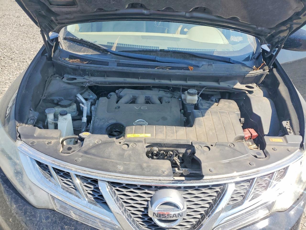 2012 Nissan Murano S Black vin: JN8AZ1MW6CW220747
