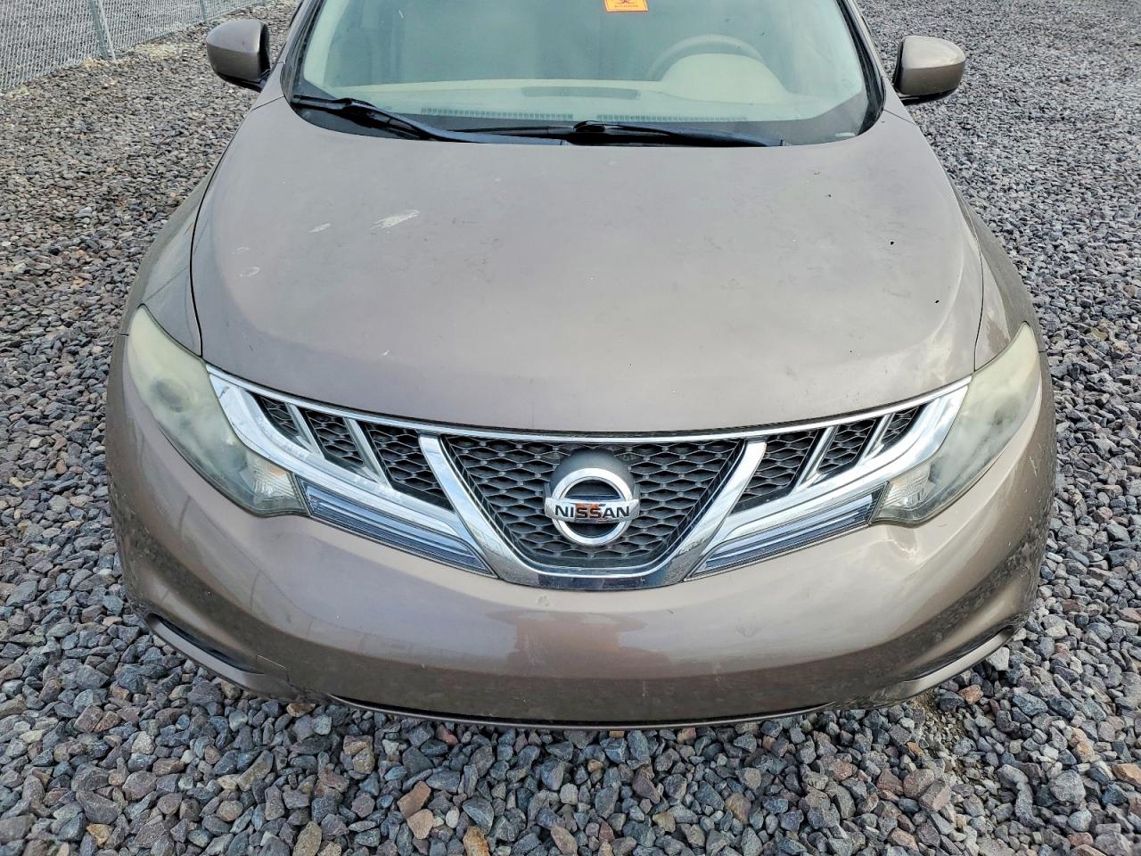 2012 Nissan Murano S Brown vin: JN8AZ1MW6CW224944