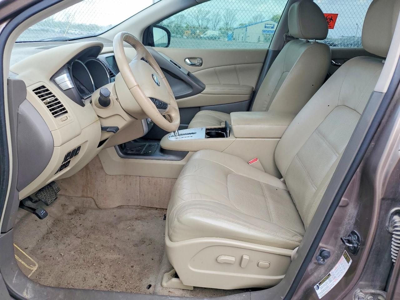 2012 Nissan Murano S Brown vin: JN8AZ1MW6CW224944