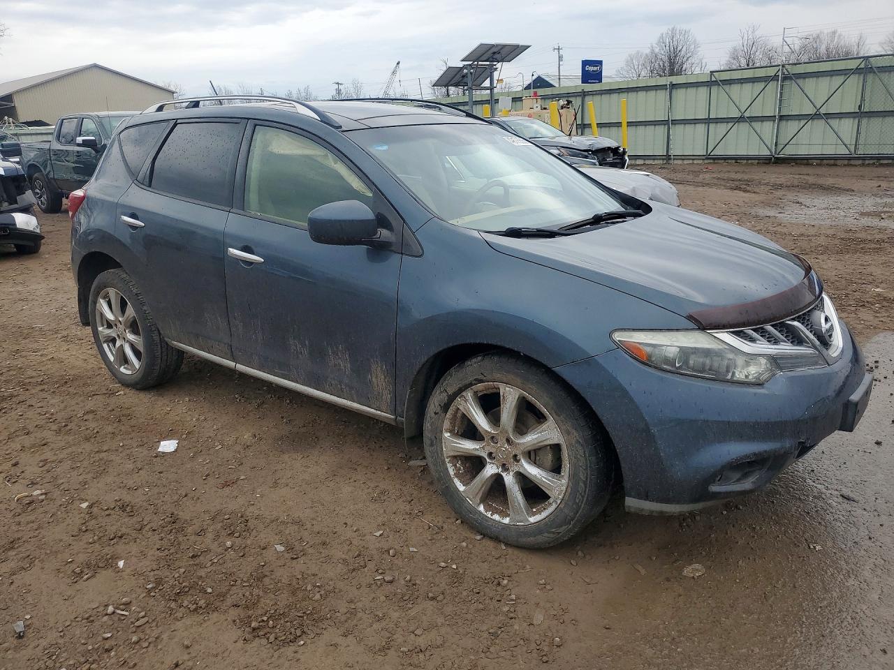 2012 Nissan Murano S Blue vin: JN8AZ1MW6CW228136