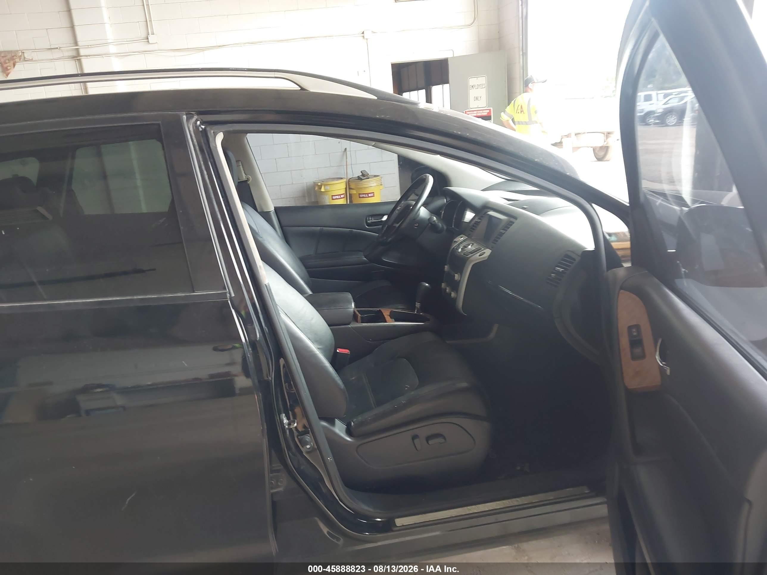 2012 Nissan Murano Le Black vin: JN8AZ1MW6CW228959