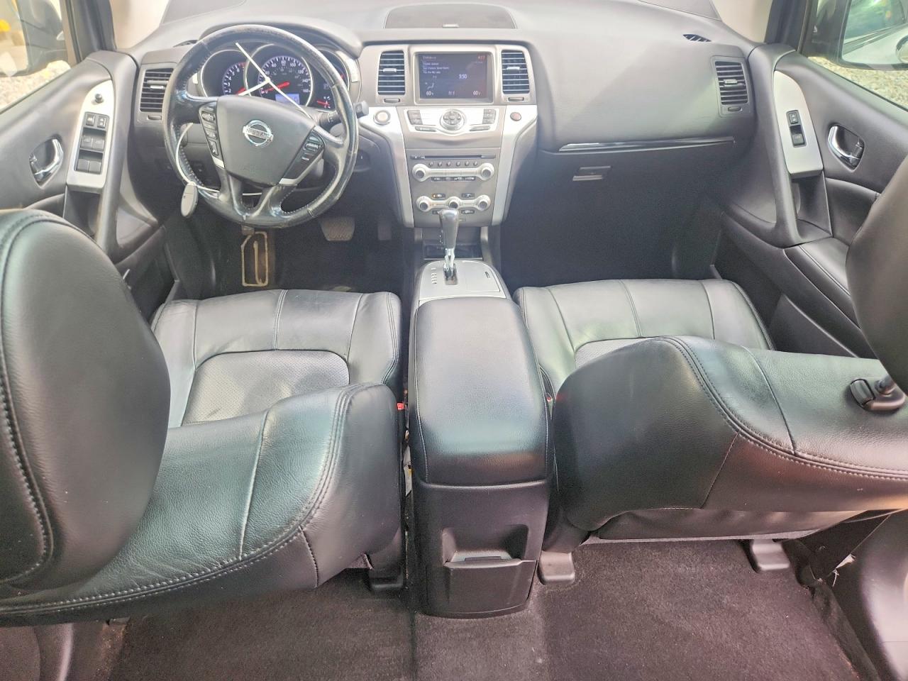 2012 Nissan Murano S Silver vin: JN8AZ1MW6CW232896
