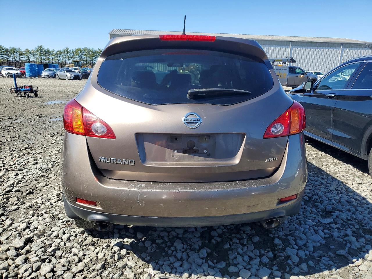 2010 Nissan Murano S Желто-коричневый vin: JN8AZ1MW7AW100291