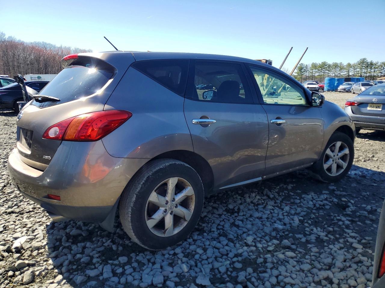 2010 Nissan Murano S Желто-коричневый vin: JN8AZ1MW7AW100291
