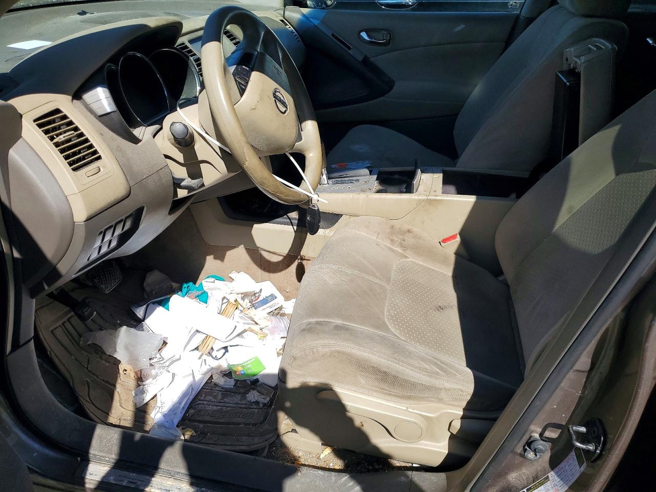2010 Nissan Murano S Желто-коричневый vin: JN8AZ1MW7AW100291