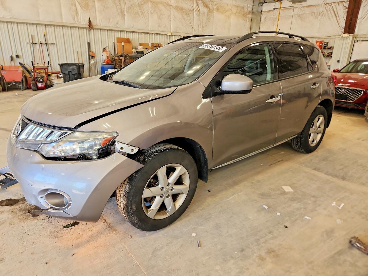 2010 Nissan Murano S Серебряный vin: JN8AZ1MW7AW119293