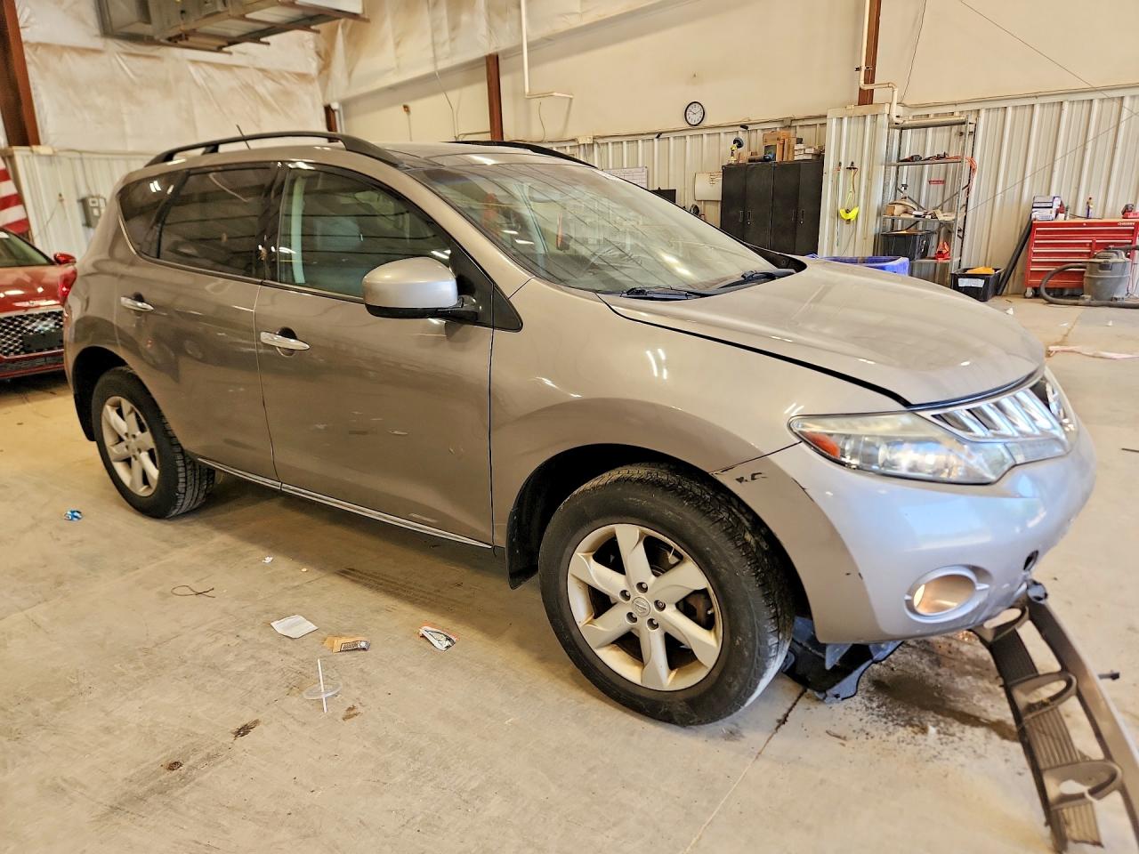 2010 Nissan Murano S Silver vin: JN8AZ1MW7AW119293