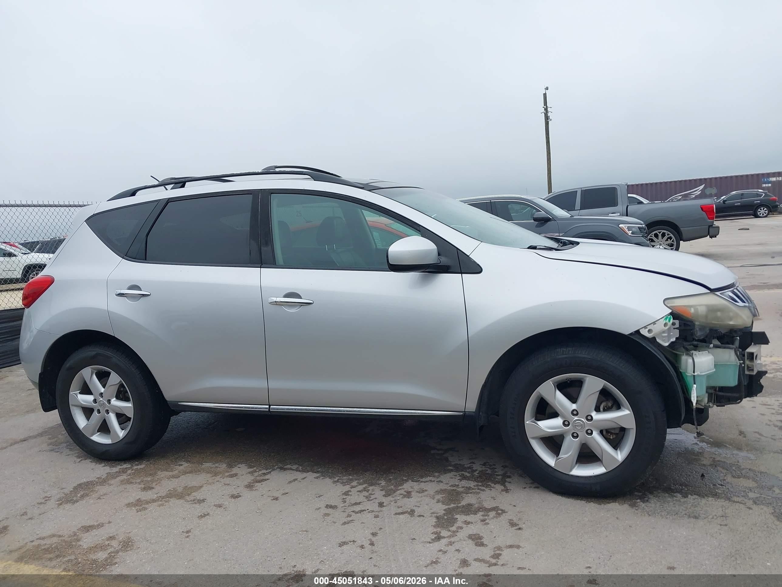 2010 Nissan Murano Sl Серебряный vin: JN8AZ1MW7AW121285