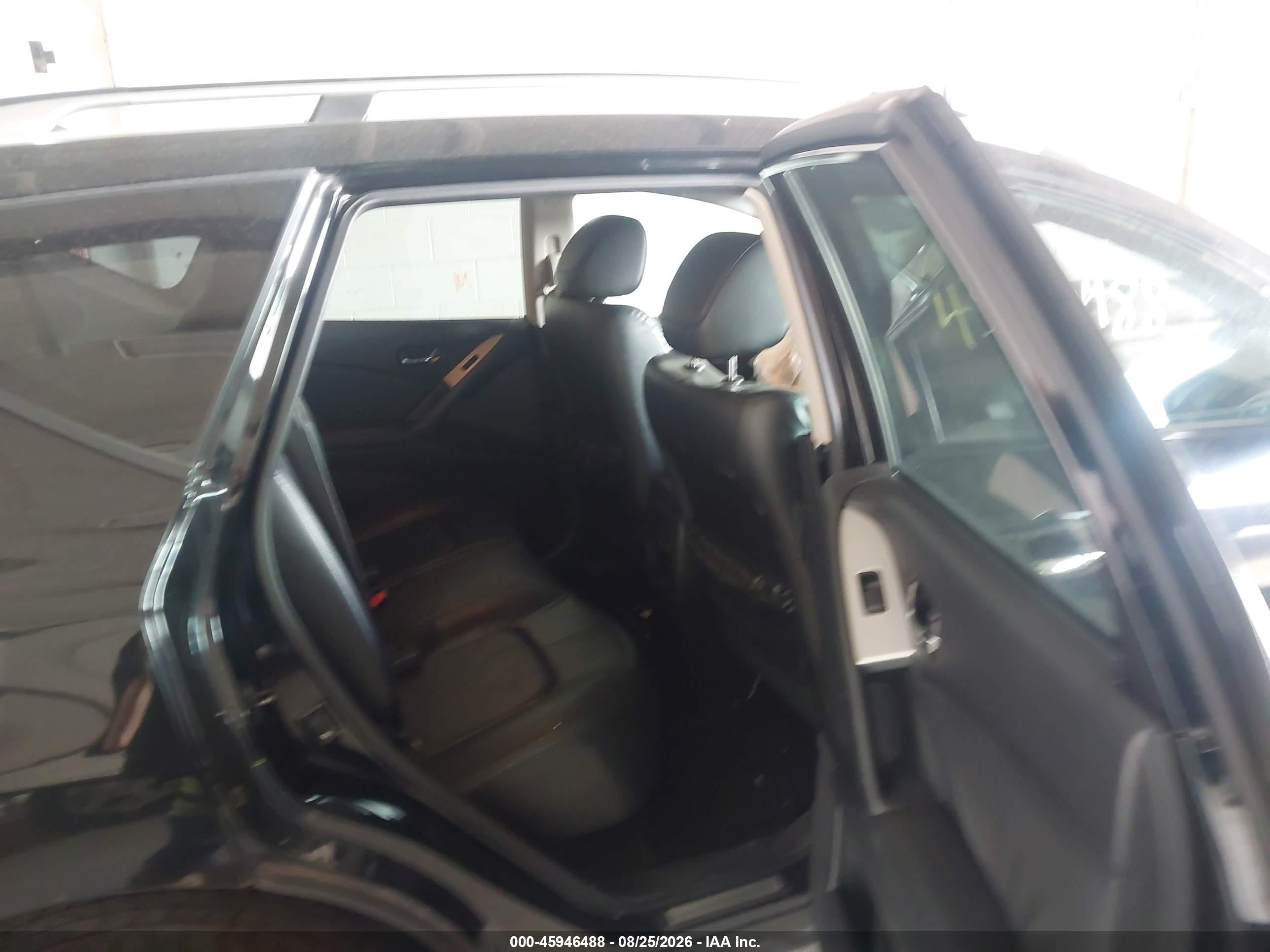 2010 Nissan Murano Sl Black vin: JN8AZ1MW7AW125286