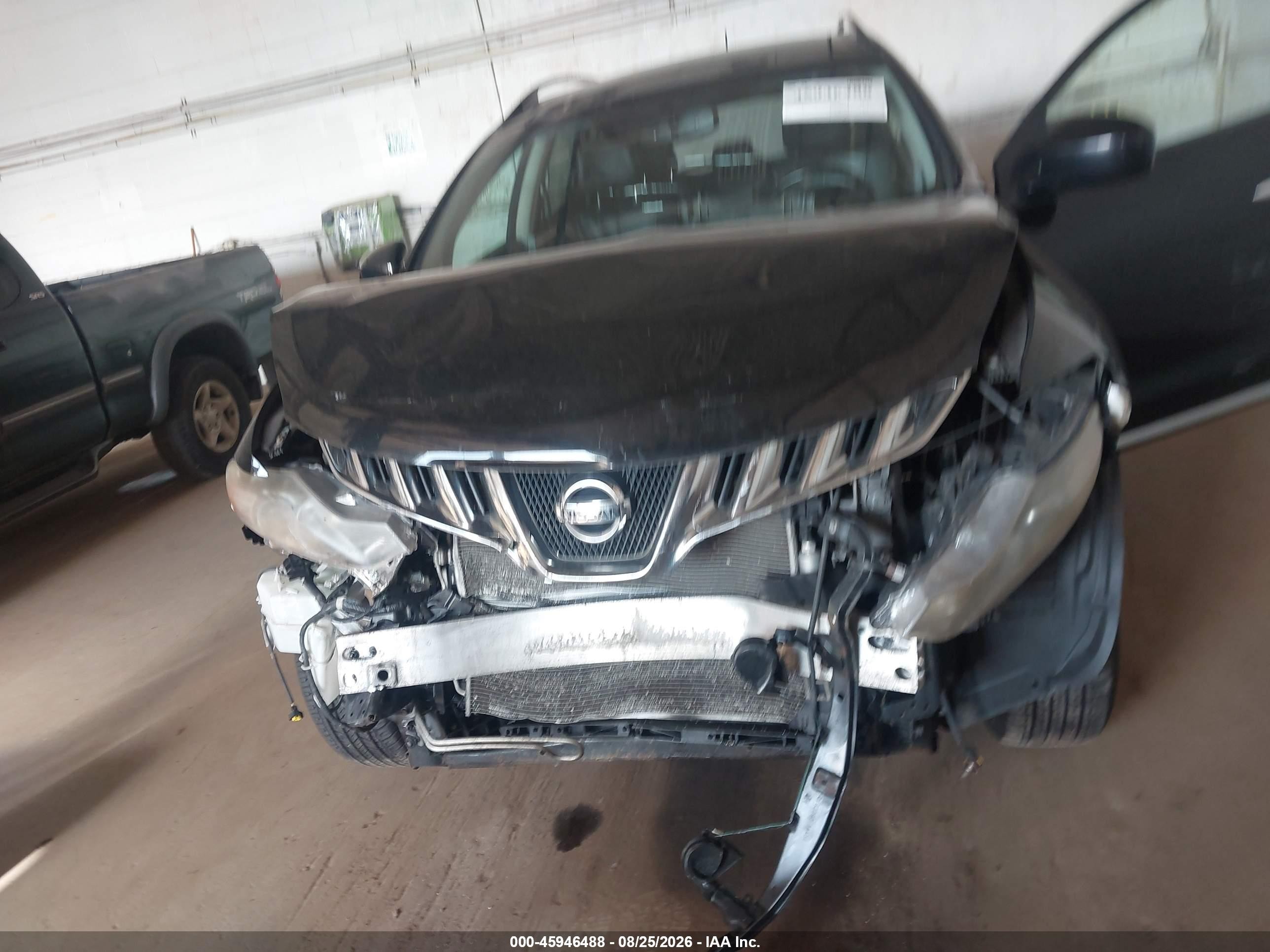 2010 Nissan Murano Sl Black vin: JN8AZ1MW7AW125286