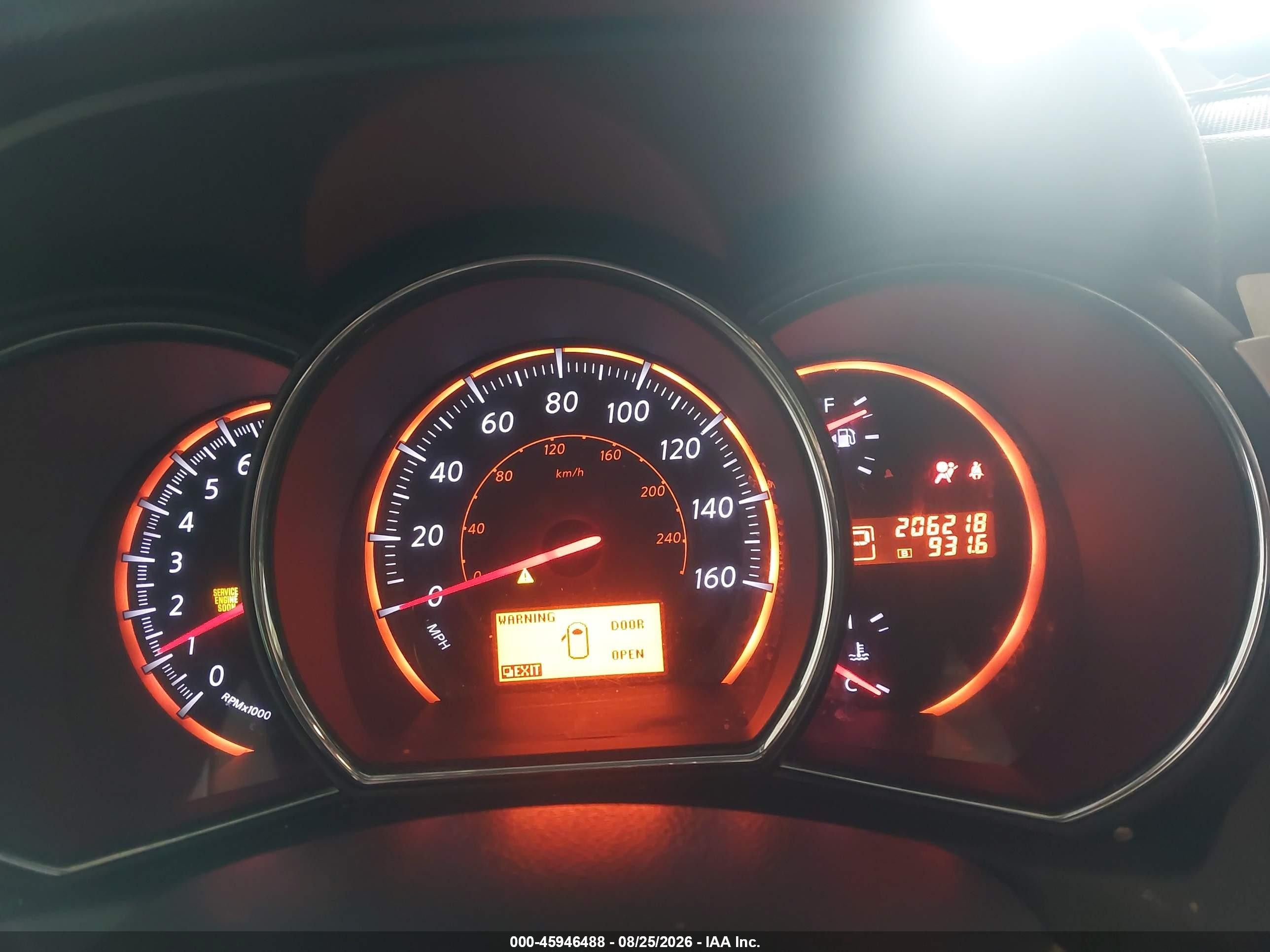 2010 Nissan Murano Sl Black vin: JN8AZ1MW7AW125286