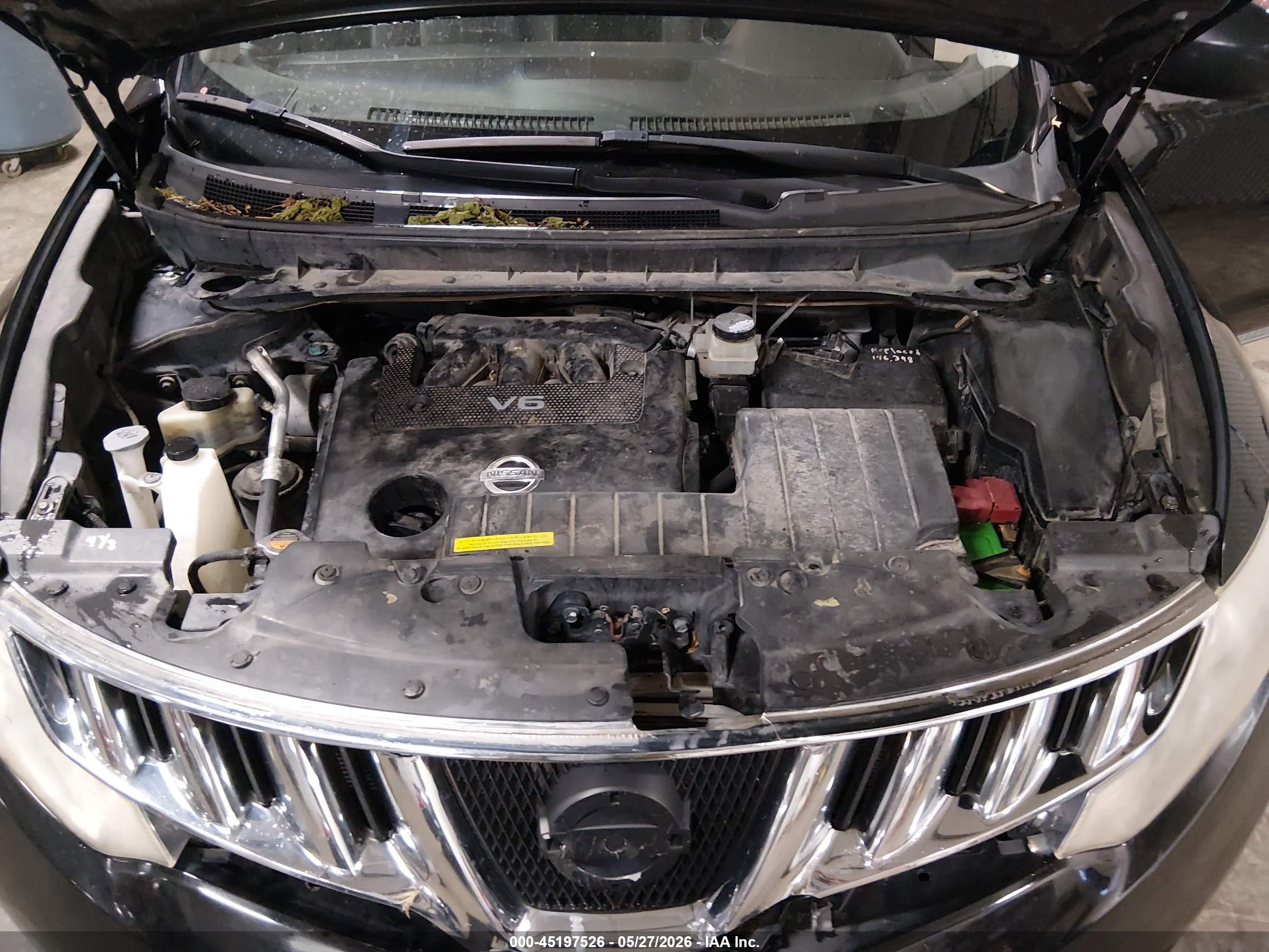 2010 Nissan Murano Le Black vin: JN8AZ1MW7AW135140