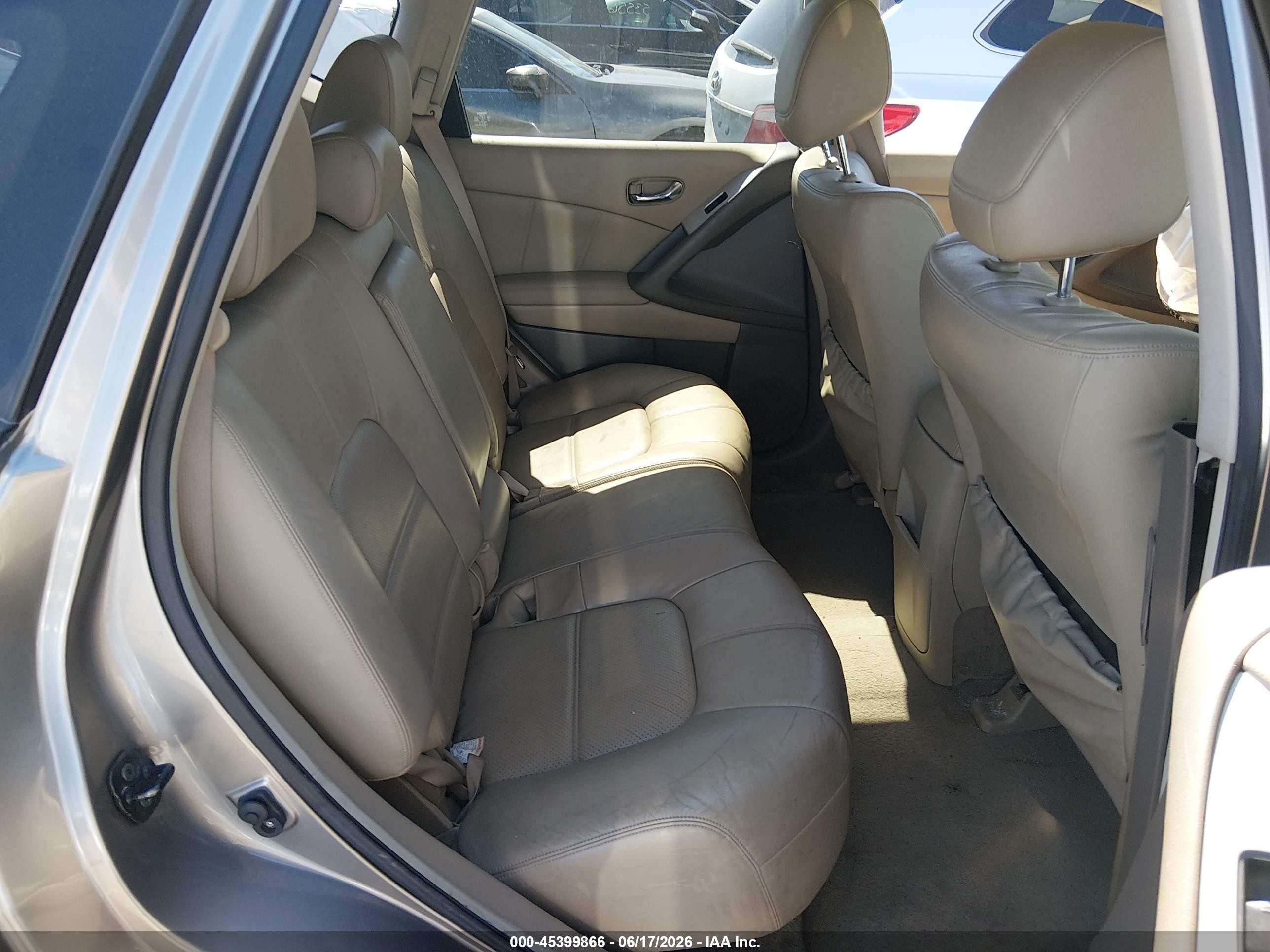 2011 Nissan Murano Sl Silver vin: JN8AZ1MW7BW167975