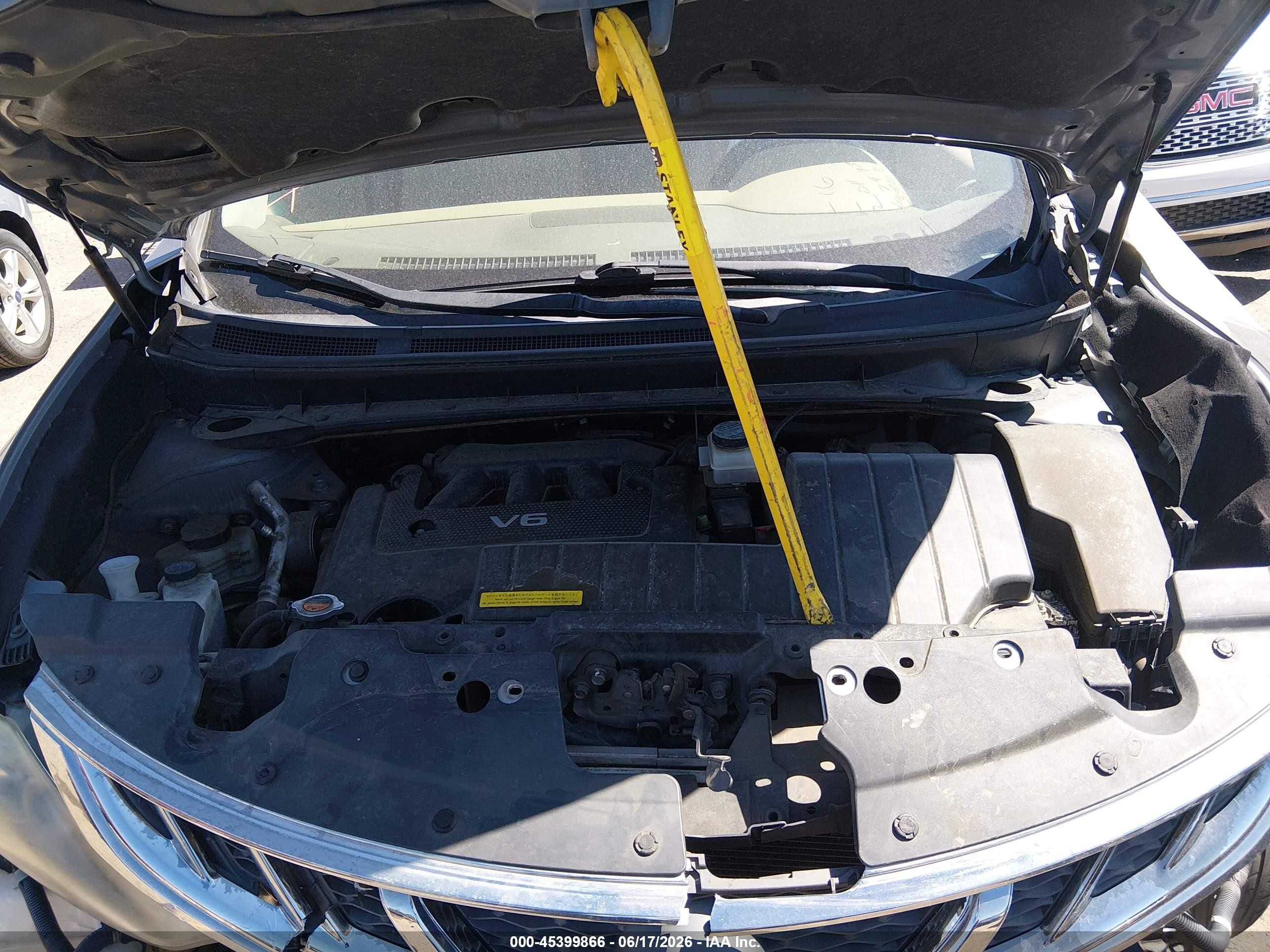 2011 Nissan Murano Sl Silver vin: JN8AZ1MW7BW167975