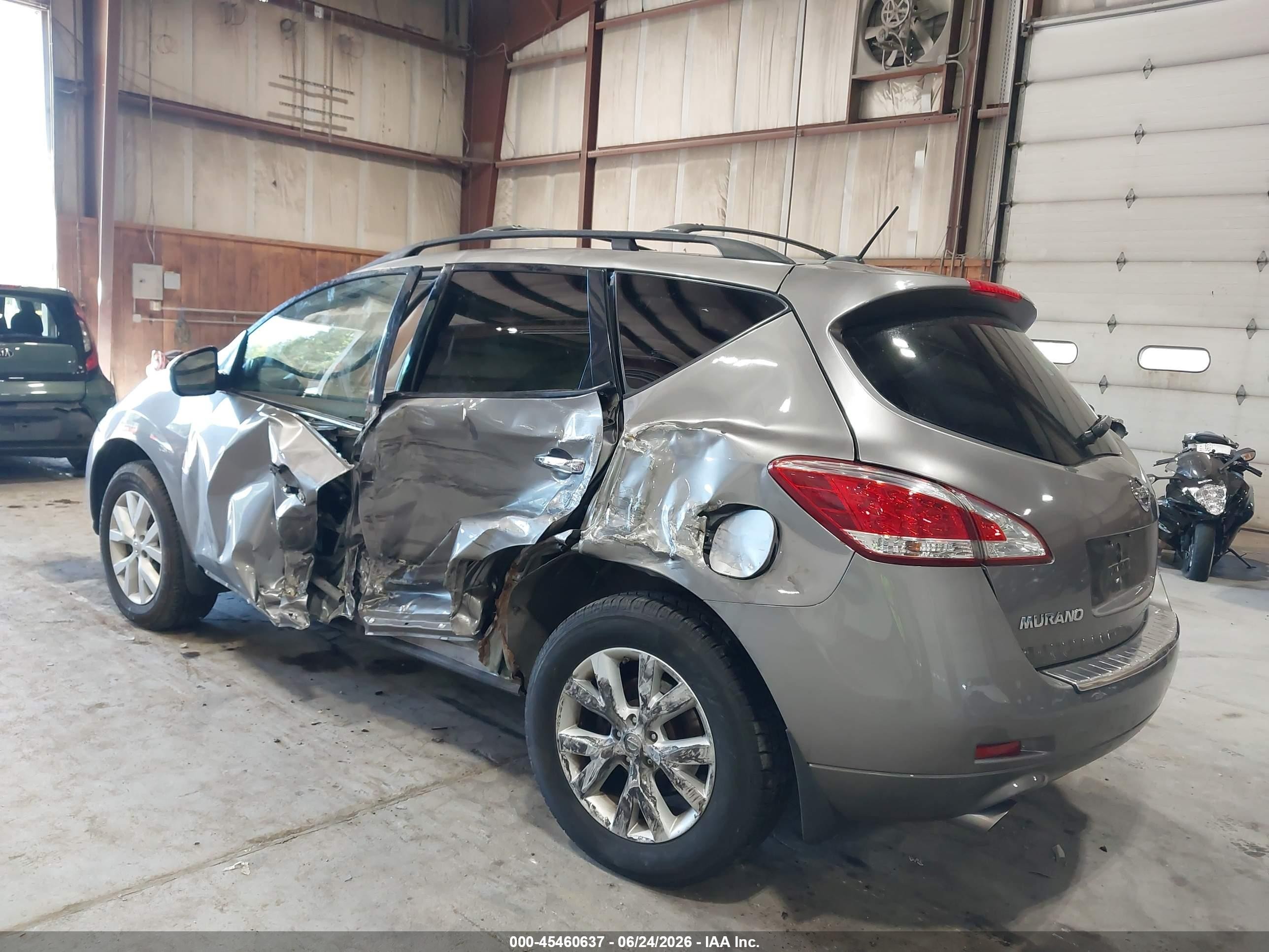 2011 Nissan Murano Sl Silver vin: JN8AZ1MW7BW185697
