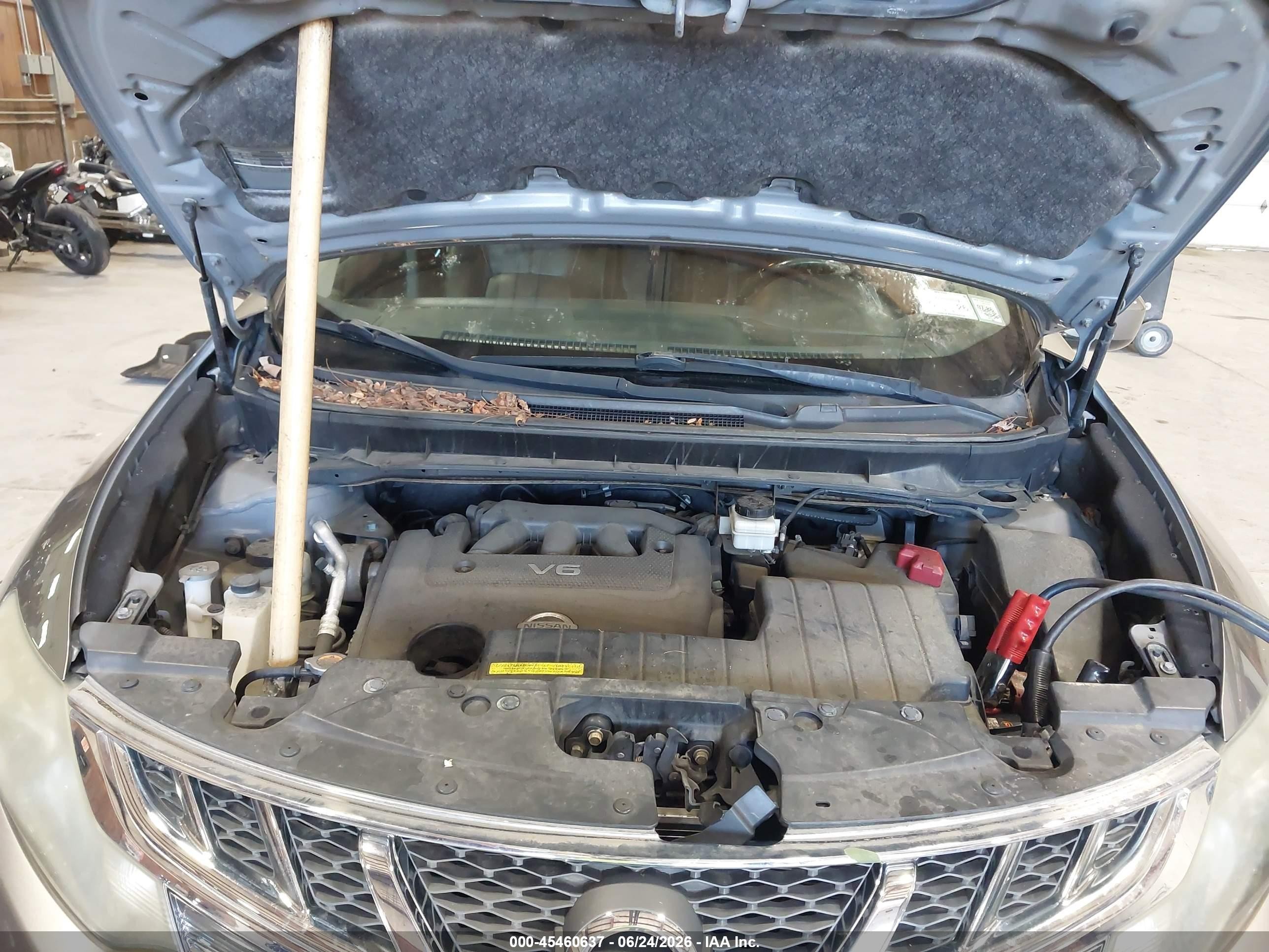 2011 Nissan Murano Sl Silver vin: JN8AZ1MW7BW185697