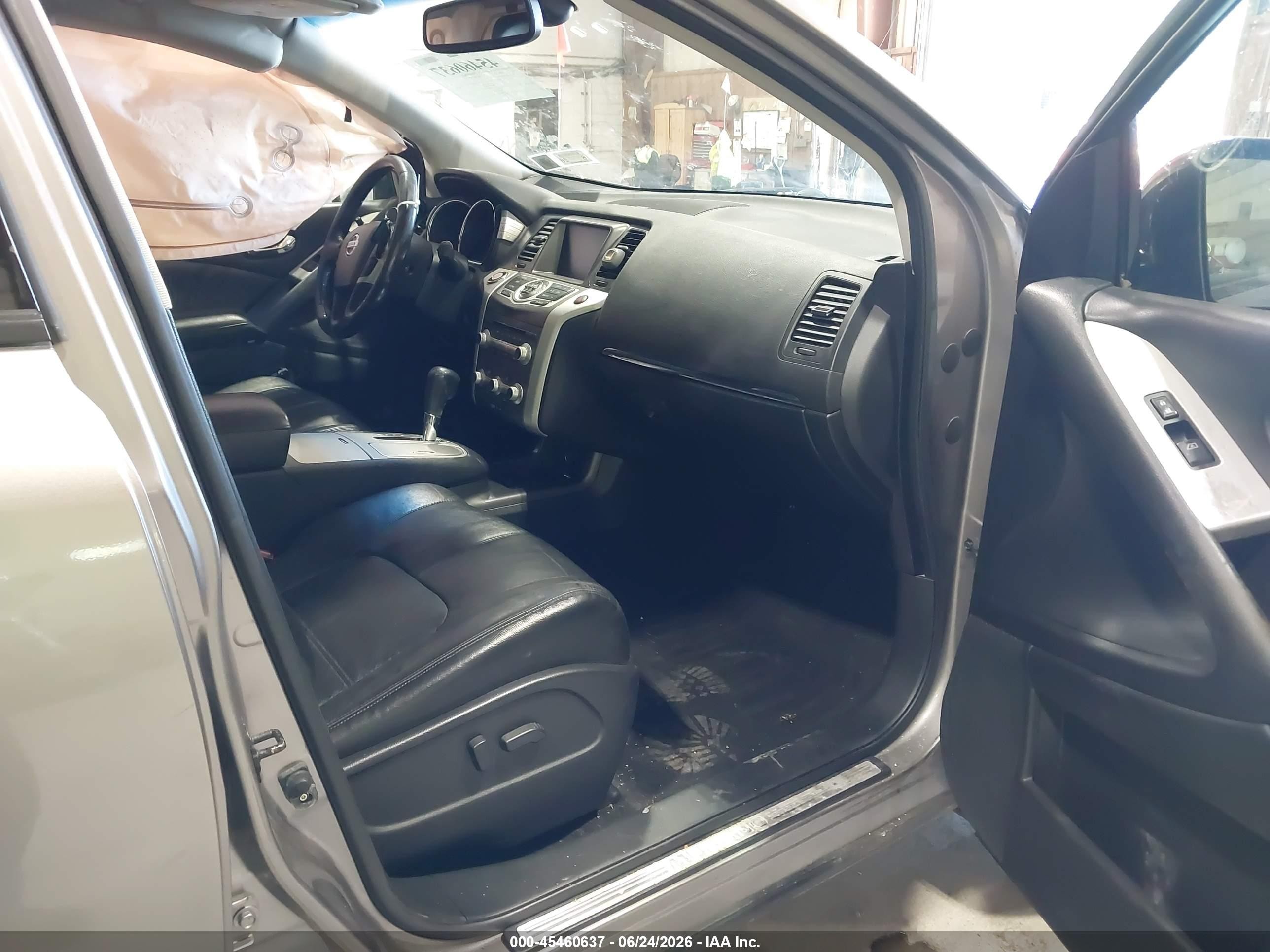 2011 Nissan Murano Sl Silver vin: JN8AZ1MW7BW185697