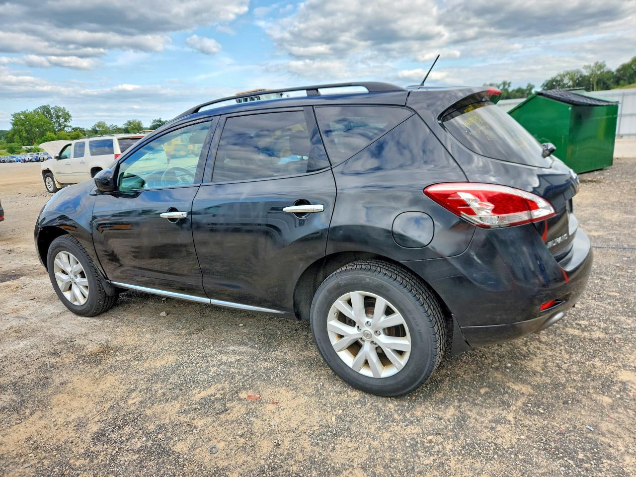 2012 Nissan Murano S Black vin: JN8AZ1MW7CW206775